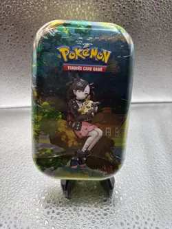 Pokemon TCG Marnie Morpeko Crown Zenith Mini Tin With 2 Booster Packs New Sealed - Image 1