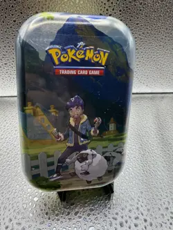 Pokemon TCG Marnie Morpeko Crown Zenith Mini Tin With 2 Booster Packs New Sealed - Image 1