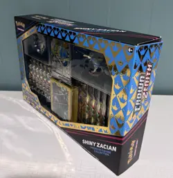 Pokemon Crown Zenith Shiny Zacian Premium Figure Collection Box 11 Booster Packs - Image 5