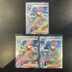 Pokemon TCG Ortega Obsidian Flames Holo Ultra Rare Card 219/197 LOT OF 3 - Image 1