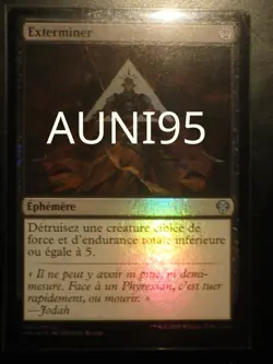 mtg magic cut down FOIL FRENCH vf fr exterminer dominaria - Image 1