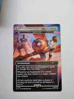 Captain America's Aid Sigarda's Aid SLD Marvel MTG regular - Image 1