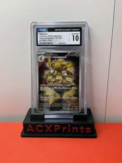 Alakazam 2025 Pokemon Mega Symphonia #071/063 Art Rare CGC 10 - Image 1