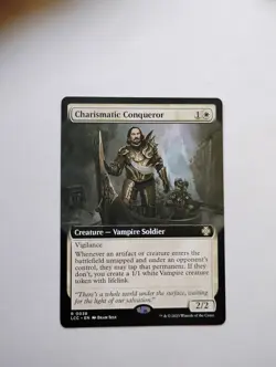 Charismatic Conqueror MTG Extended Art Regular - Image 1
