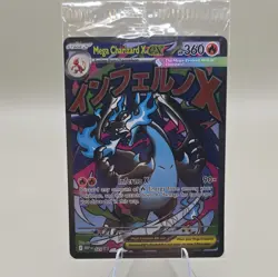 Pokemon Mega Charizard X ex 023 Me: Mega Evolution Promo Holo Sealed w/Oricorio - Image 2
