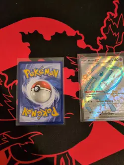Mew ex 205 SV:151 & Mew ex 216 Paldean Fates Shiny Ultra Rare Pokemon Lot - Image 5