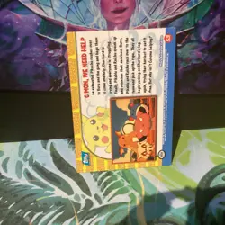 Pokemon TCG C'mon, We Need Help Pokemon Topps Pikachu's Vacation 53 - Image 2