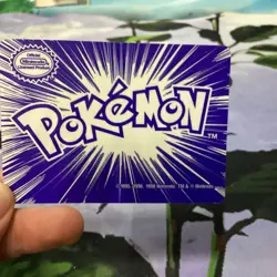 Pikachu #25 - Pokemon Promo Sticker Card 1998 - Image 2