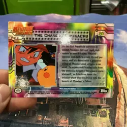 Pokemon TCG The Chase for Pikachu Pokemon Topps Mewtwo Strikes Back 28 - Image 2