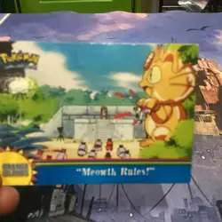 2000 Topps Pokemon TV Animation Series Meowth Rules! OR13 Orange Islands - Image 1