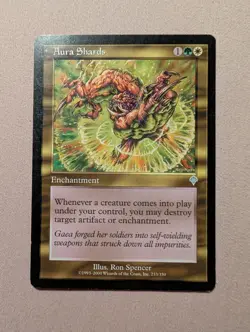 Aura Shards Invasion MTG Magic the Gathering Card - Image 1
