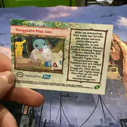 2000 Topps Pokemon The Movie 2000 Exeggcute Plus One #6 - Image 2