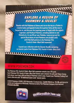 Pokemon TCG Scarlet & Violet—Black Bolt Booster Bundle, 6 Packs, English - Image 3