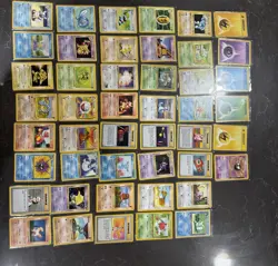 Vintage Pokemon Lot 200 Cards English and Japanese Base Set - Image 1