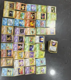 Vintage Pokemon Lot 200 Cards English and Japanese Base Set - Image 2