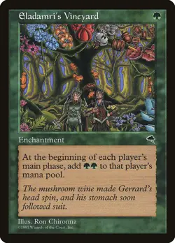 Eladamri's Vineyard #223 (LP) Tempest TMP Magic MTG - Image 1