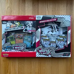 Pokemon Scarlet & Violet Black Bolt White Flare 2-Pack Poster Binder Box - Image 1