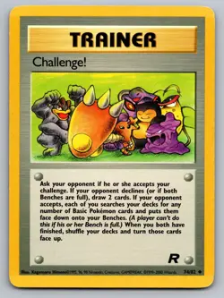CHALLENGE! 74/82 UNCOMMON TEAM ROCKET POKEMON HP - Image 1