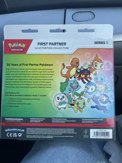 Pokemon TCG First Partner Illustration Collection Series 1 Box UNOPENED - Image 2