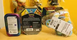 🔥2021 Pokemon Vaporeon V Tin Eevee Evolutions BUNDLE All New/Factory Sealed!🔥 - Image 3