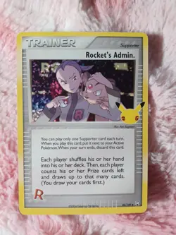 Pokemon TCG - Celebrations - Rocket's Admin 86/109 Foil Trainer - Image 1