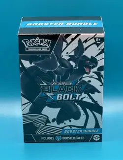 Pokemon Scarlet & Violet Black Bolt Factory Sealed Booster Bundle - Image 1
