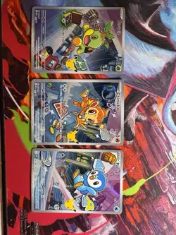 Pokemon TCG Piplup/Chimchar/Turtwig First Partner illustration Gen 4 042/041/040 - Image 1