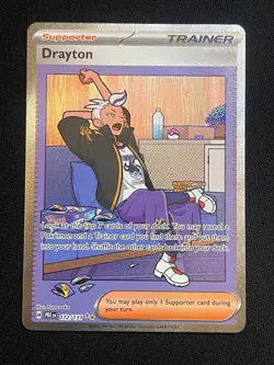 Pokemon Drayton Special Illustration Rare SV: Prismatic Evolutions 172/131 NM - Image 1