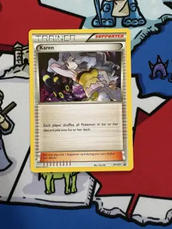 Karen x1 Pokemon TCG XY Promos #XY177 - Image 1