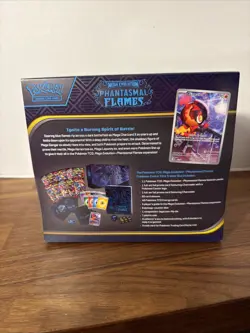 Phantasmal Flames Pokemon Center ETB Elite Trainer Box Sealed - Image 3