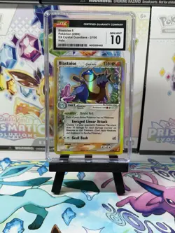 CGC Gem Mint 10 Pokemon TCG Blastoise Crystal Guardians Holo Rare - Image 1