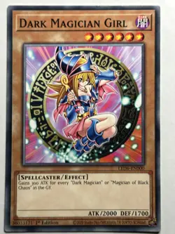 Dark Magician Girl Common Legendary Duelists: Magical Hero LED6-EN000 LP YuGiOh - Image 1