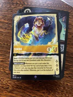 Disney Lorcana Whispers In The Well Deck With Foils - Image 2