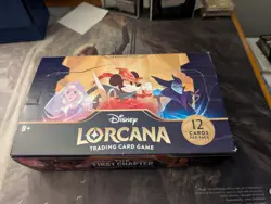 Disney Lorcana The First Chapter Booster Box 052423CM1 First Print Sealed - Image 1