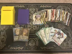 Weiss Schwarz Mushoku Tensei: Jobless Reincarnation Collection Lot + Deck - Image 2