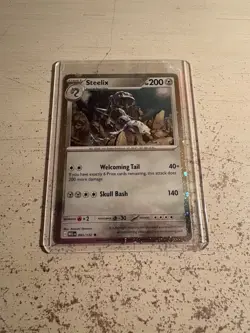 Steelix Cosmo Pokemon Mega Evolution Card 093/132 - Image 1