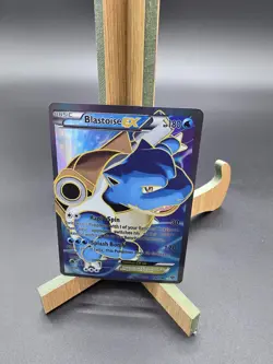 Pokemon TCG 2014 Blastoise EX 142/146 HP 180 Ryo Ueda Reverse Holo Trading Card - Image 1