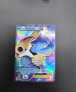 Pokemon TCG 2014 Blastoise EX 142/146 HP 180 Ryo Ueda Reverse Holo Trading Card - Image 2