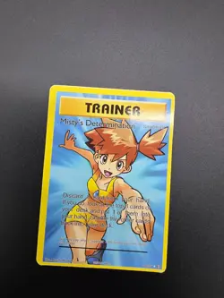 Pokemon TCG 2016 Misty's Determination 108/108 Megumi Mizutani Holo Trading Card - Image 2