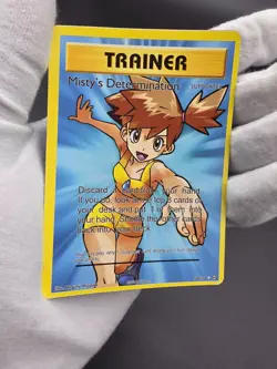 Pokemon TCG 2016 Misty's Determination 108/108 Megumi Mizutani Holo Trading Card - Image 4