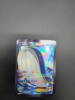 Pokemon TCG 2015 Wailored EX 147/160 HP 250 Ryo Ueda Reverse Holo Trading Card - Image 2