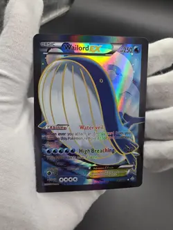 Pokemon TCG 2015 Wailored EX 147/160 HP 250 Ryo Ueda Reverse Holo Trading Card - Image 4