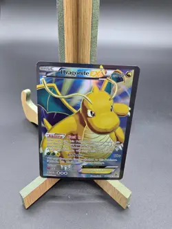 Pokemon TCG Basic Dragonite EX 108/111 HP 180 Ryo Ueda Reverse Holo Trading Card - Image 1