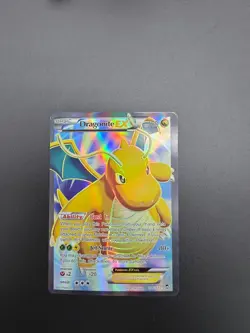 Pokemon TCG Basic Dragonite EX 108/111 HP 180 Ryo Ueda Reverse Holo Trading Card - Image 2