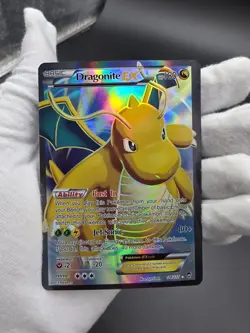 Pokemon TCG Basic Dragonite EX 108/111 HP 180 Ryo Ueda Reverse Holo Trading Card - Image 4