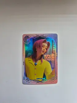 NEW! KPop Demon Hunters Photo Card #SR 005 Holographic - Saja Boys, Romance - Image 1