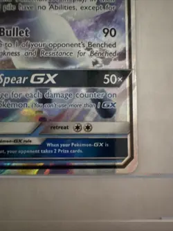 Pokemon Glaceon-GX SM Black Star Promos SM147 NM Card TCG - Image 3