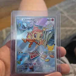 Chimchar 041 MEP: Promo Basic Holo Fire Type 60 HP Pokemon TCG Card 2026 English - Image 1