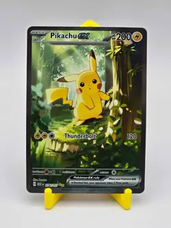 Pikachu EX 276/217 SIR Full Art Pokemon Card NM/MINT Ascended Heroes - Image 1