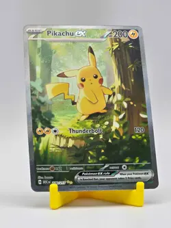Pikachu EX 276/217 SIR Full Art Pokemon Card NM/MINT Ascended Heroes - Image 4